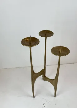 Bougeoir de sol brutaliste de Michael Harjes, Allemagne, 1960