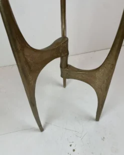 Bougeoir de sol brutaliste de Michael Harjes, Allemagne, 1960