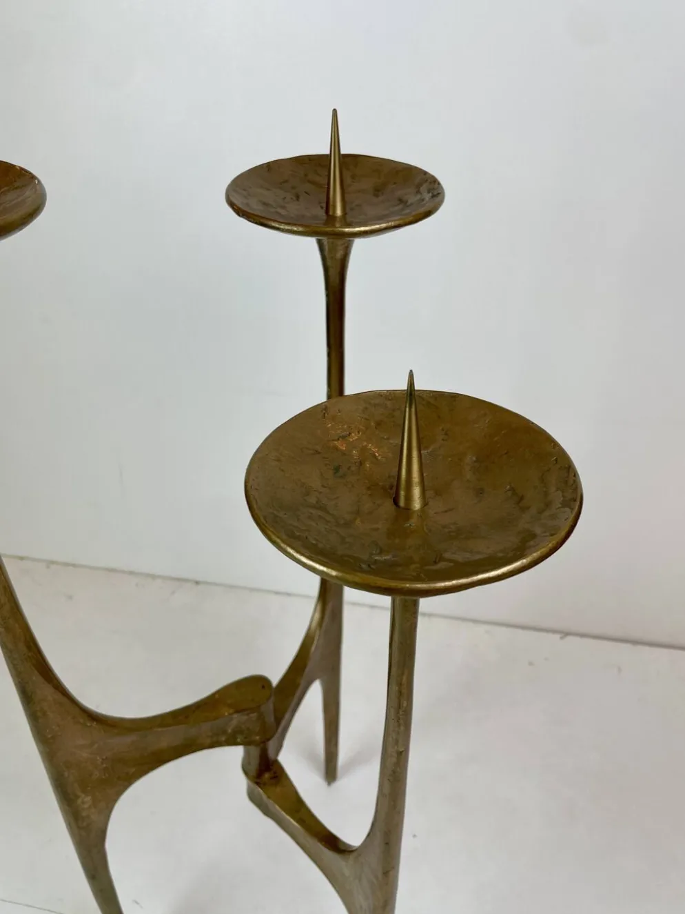 Bougeoir de sol brutaliste de Michael Harjes, Allemagne, 1960