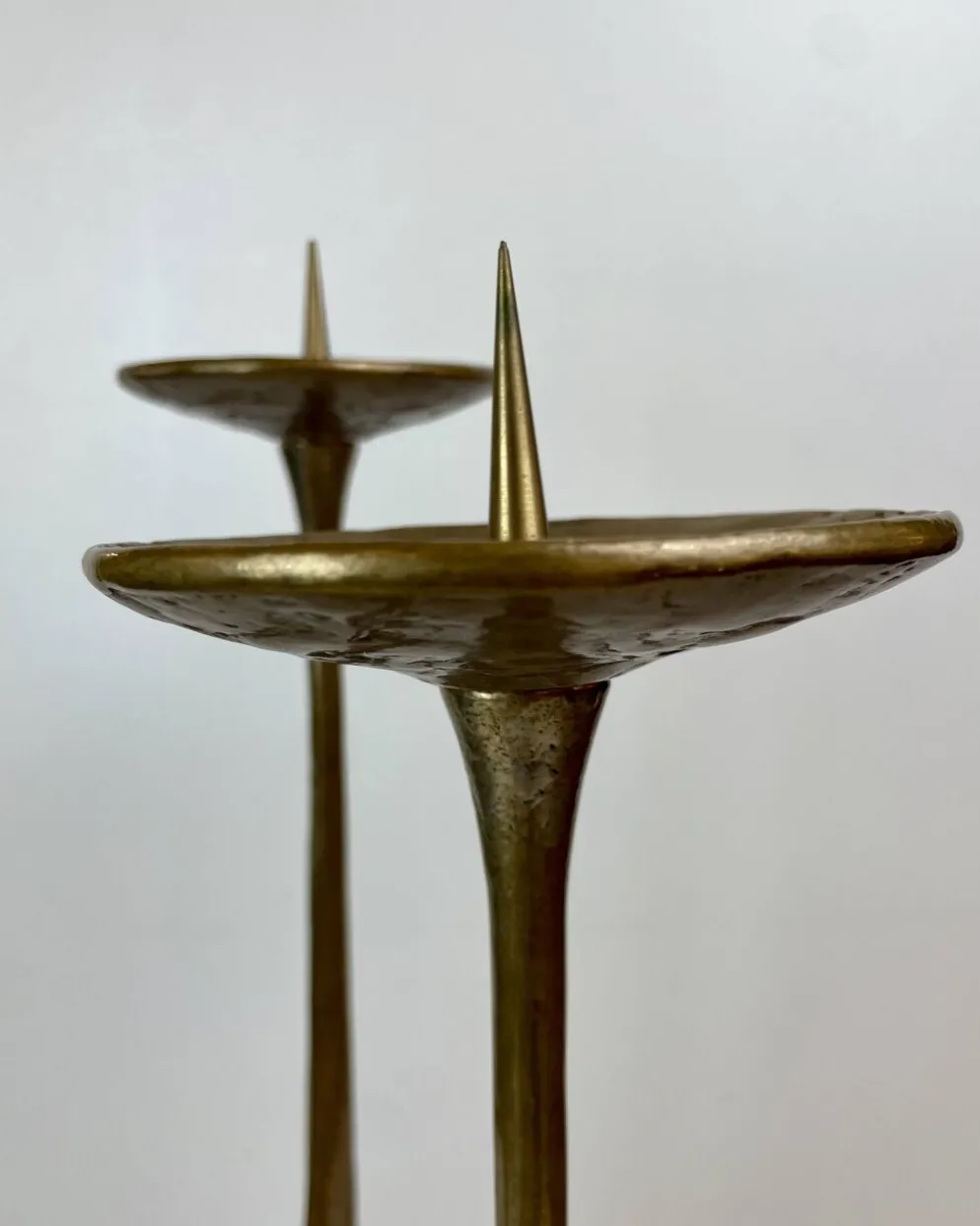Bougeoir de sol brutaliste de Michael Harjes, Allemagne, 1960