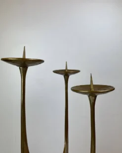 Bougeoir de sol brutaliste de Michael Harjes, Allemagne, 1960