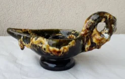 Bougeoir en céramique Vallauris