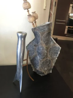 Bougeoir en fonte d'aluminium