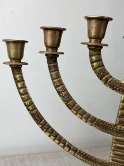 Bougeoir, Menorah à sept branches
