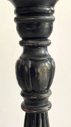 BOUGEOIR Pique-Cierge 65cm Chêne massif