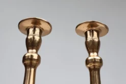 Bougeoirs français en bronze, années 1890, ensemble de 2