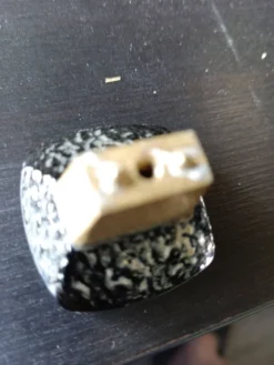 Boutons de meuble en verre pressé ( lot de 15)