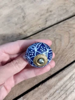 Boutons de porte en gré Véritable