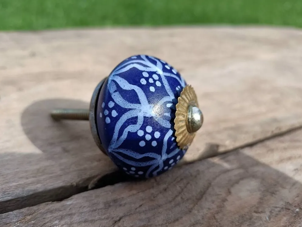Boutons de porte en gré Véritable