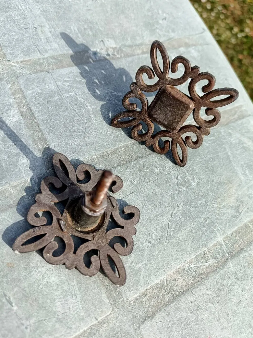 Boutons de porte rétro