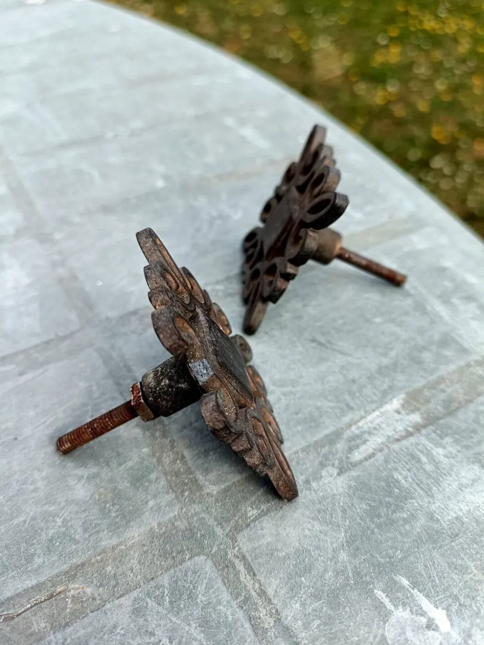 Boutons de porte rétro