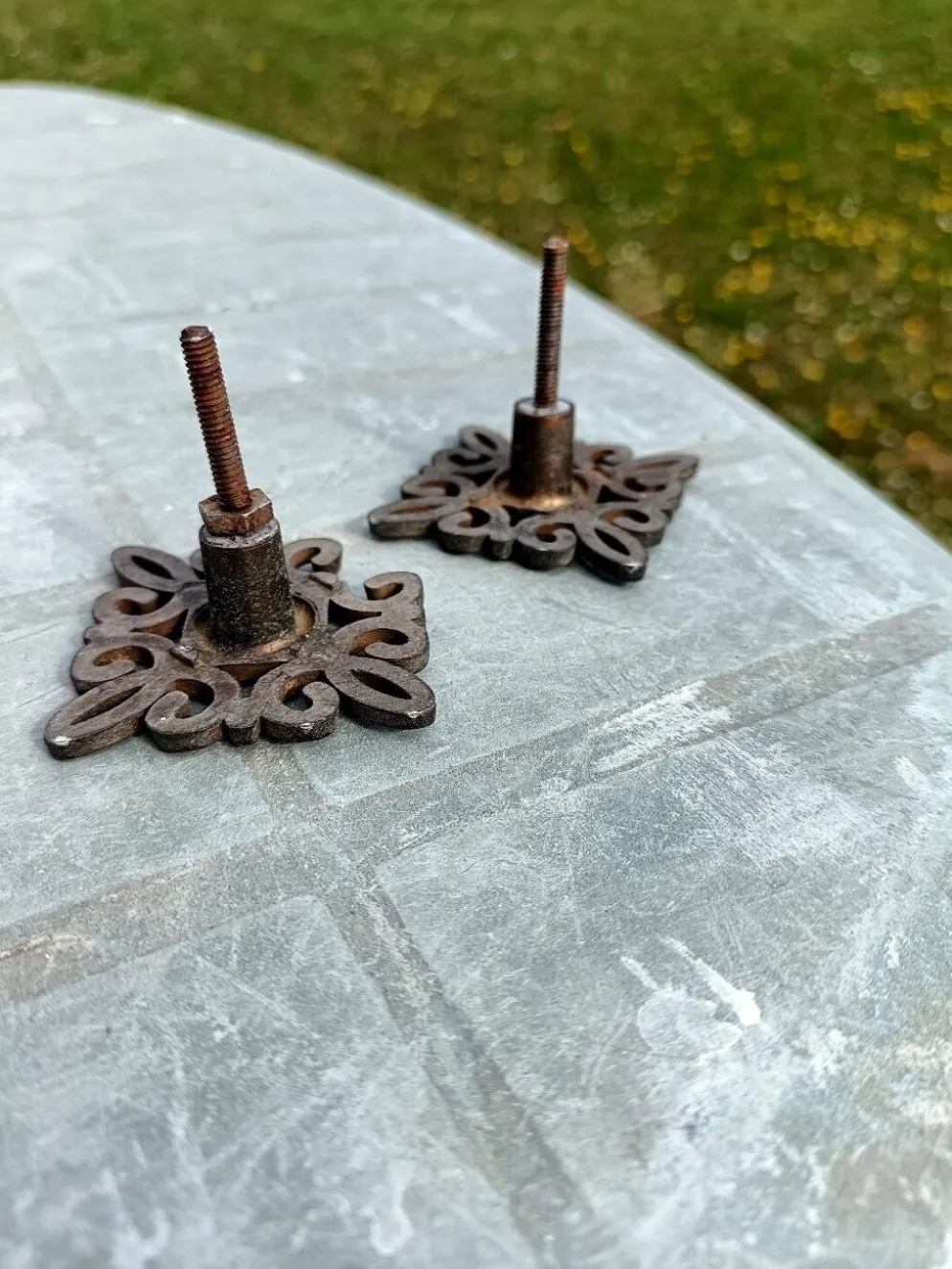 Boutons de porte rétro