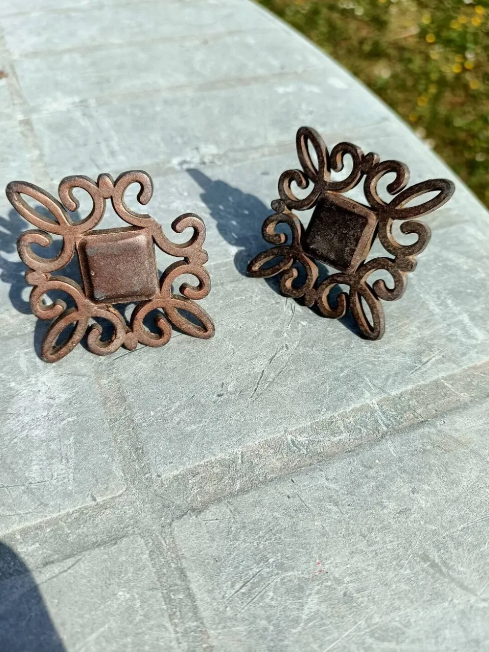 Boutons de porte rétro