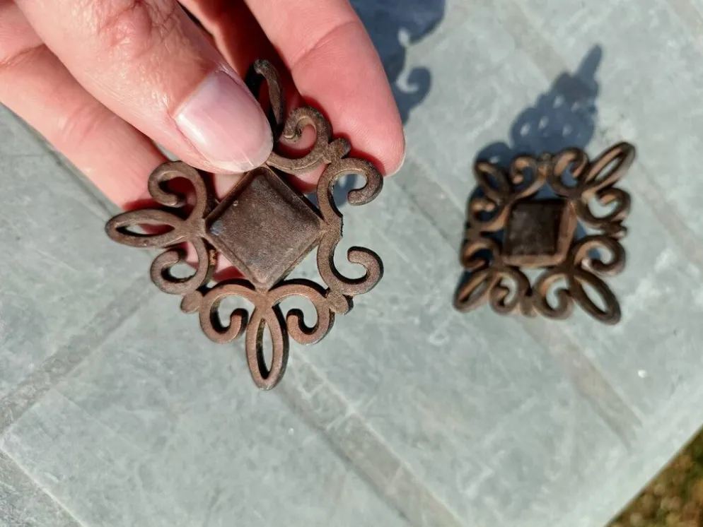 Boutons de porte rétro