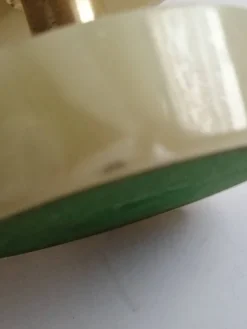 Briquet de table piezo onyx et métal doré, kogen 1970-1980