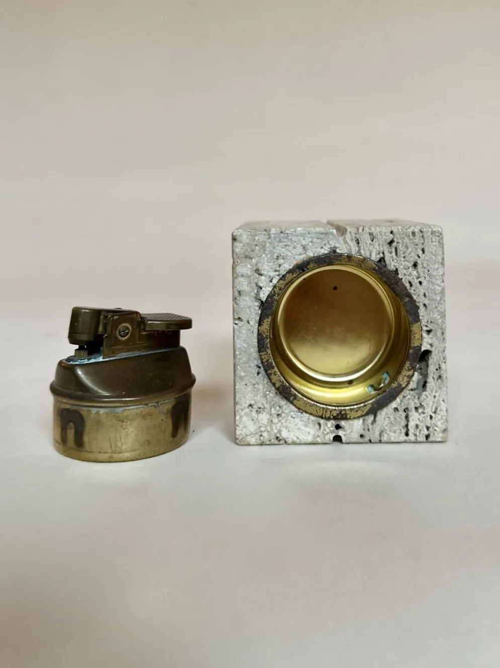 Briquet en travertin Cerri Nestore