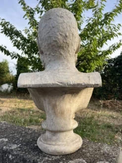 Buste ancien en plâtre, début XXeme