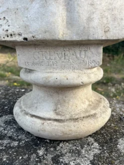 Buste ancien en plâtre, début XXeme