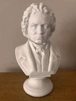Buste Beethoven en porcelaine
