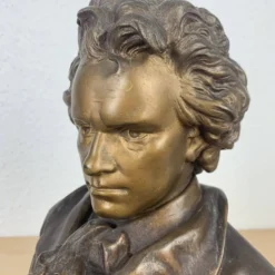 Buste Beethoven régule d'après Gaston Leroux