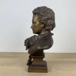 Buste Beethoven régule d'après Gaston Leroux