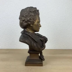 Buste Beethoven régule d'après Gaston Leroux