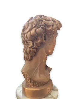 Buste David en plâtre