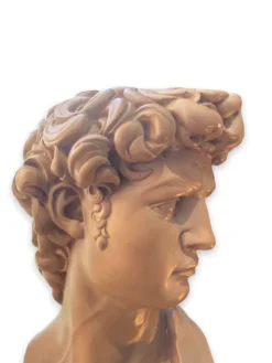 Buste David en plâtre