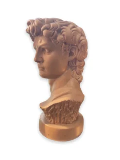 Buste David en plâtre