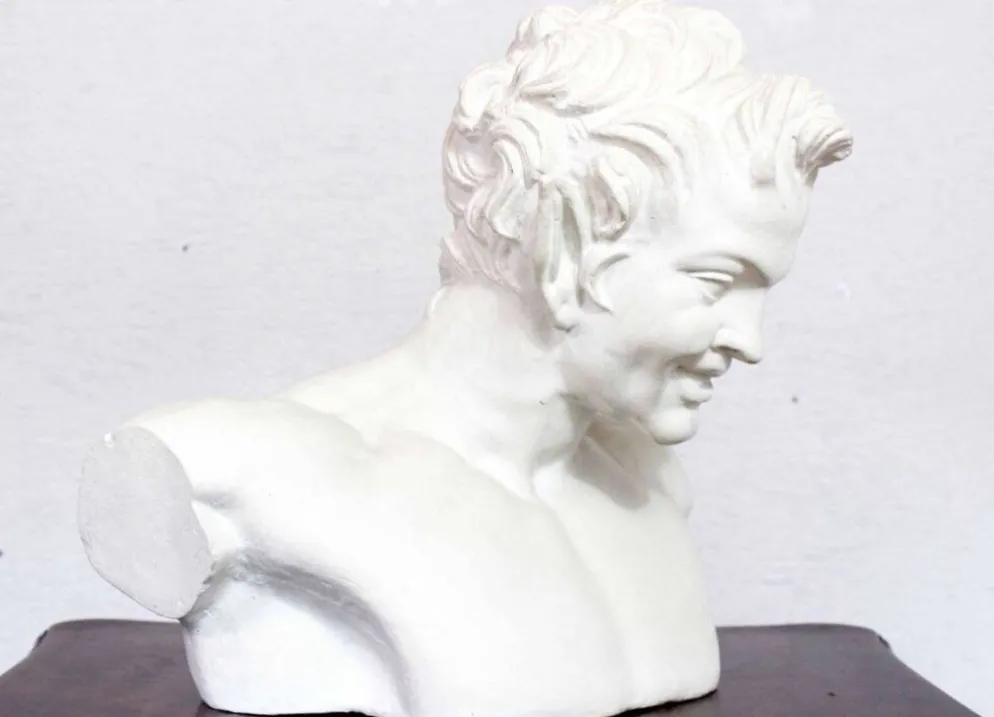 Buste de Faune en plâtre