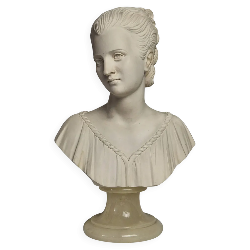 Buste de femme Italie vintage