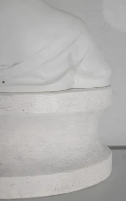Buste d’enfant en biscuit de limoges – début xxe