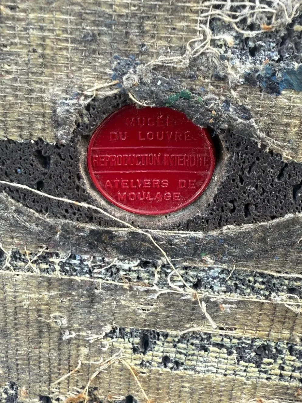 Buste de Vierge noire de Marsat, Ateliers de Moulage du Louvre