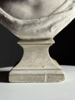 Buste de Vitellius en plâtre romain, 20e siècle.