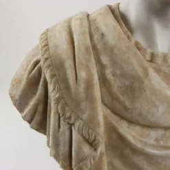 Buste d’un empereur romain en marbre blanc, Italie, XXe siècle