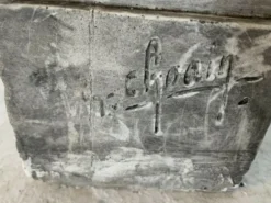Buste d'un jeune homme en plâtre signé Gerard Choain XX siècle
