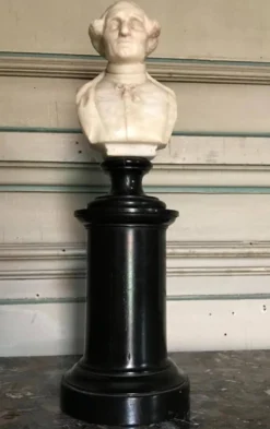 Buste d’un prélat italien en albâtre