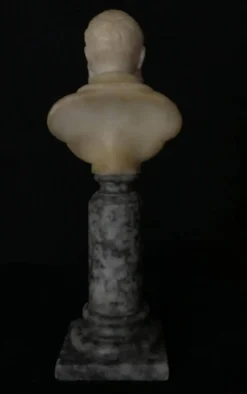 Buste en albâtre fin XIXème siècle, Italie