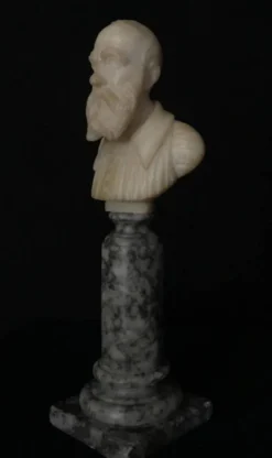 Buste en albâtre fin XIXème siècle, Italie