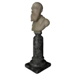 Buste en albâtre fin XIXème siècle, Italie
