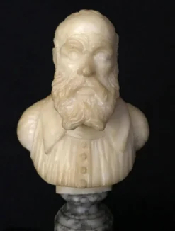 Buste en albâtre fin XIXème siècle, Italie