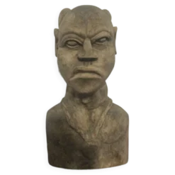 Buste en bois Africain