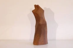 Buste en ceramique scandinave 1970