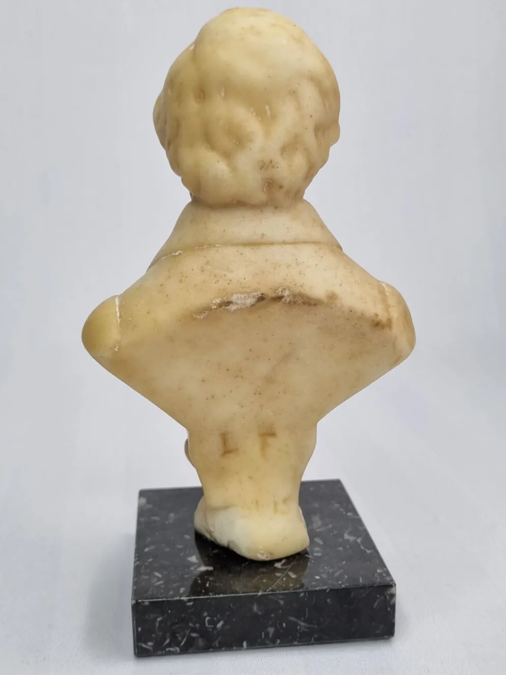 Buste en cire du compositeur Frédéric Chopin, 16 cm