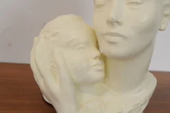 Buste en céramique Art Déco en 1938