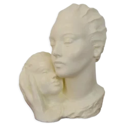 Buste en céramique Art Déco en 1938