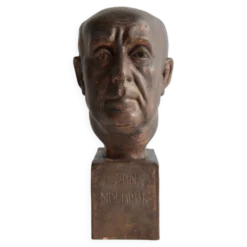 Buste en céramique de Jan Masaryk, vers 1950