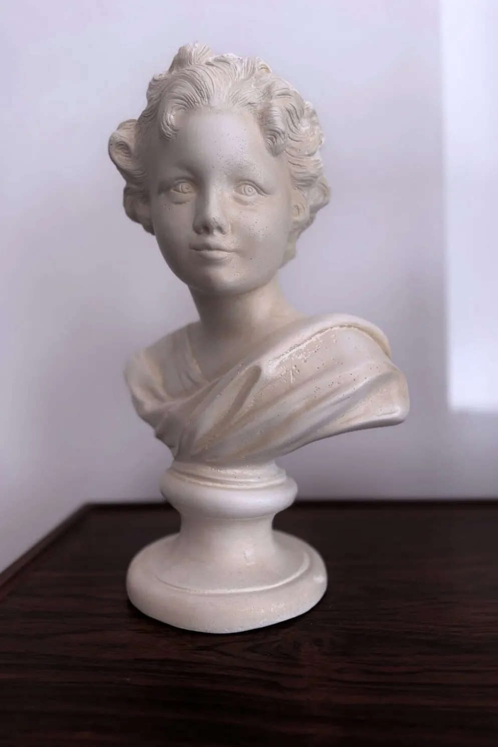 Buste en plâtre