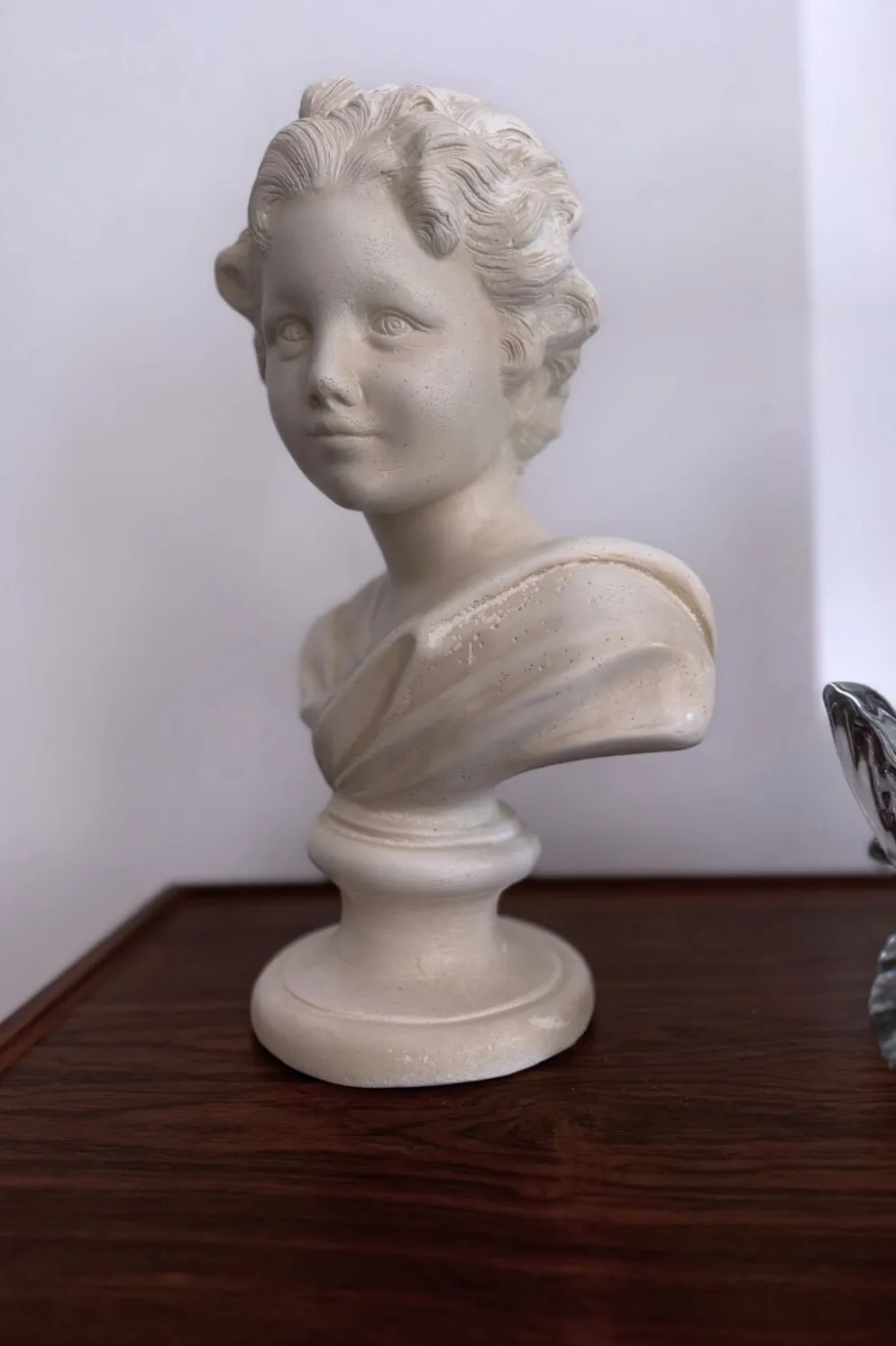 Buste en plâtre