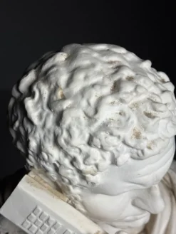 Buste en plâtre de Caracalla appelant